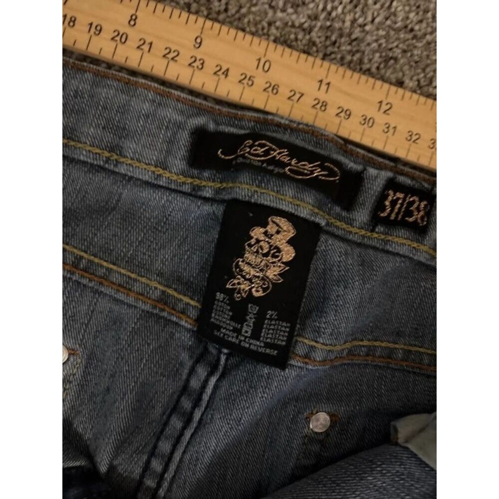 Ed hardy jeans 38 geisha girl snug fit womens - Picture 5 of 12